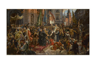 Constitution of May 3, 1791 Poster - Jan Matejko Historic Polish Wall Art