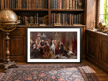 Plakat Rejtan. Upadek Polski – Jan Matejko Historyczna Dekoracja Ścienna Polski