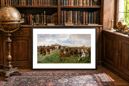 1807, Friedland - Ernest Meissonier - Napoleon Bonaparte i Wojny Napoleońskie - Historyczny Plakat z Obrazem