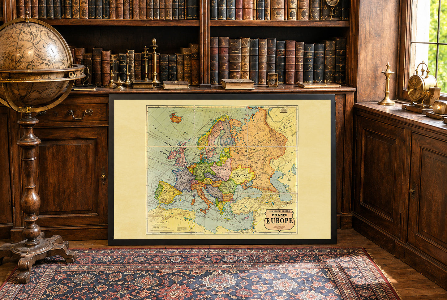 1925 Europe - Historical Wall Map of the Interwar Period