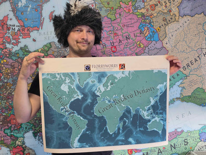 Rekord od Florryworry - Three Mountains | Europa Universalis V - Plakat z Mapą