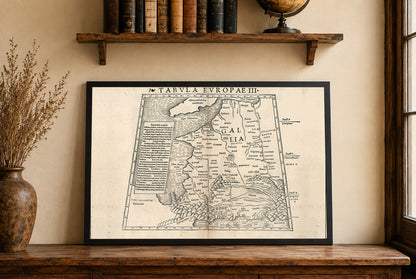 France 1540 - Renaissance Era Historical Map