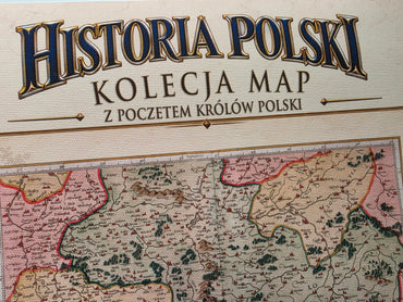 Historia Polski - Kolekcja 3 Historycznych Map i Poczet Królów Polski - Plakat