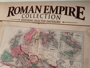 Imperium Rzymskie - Kolekcja 3 Historycznych Map na Jednym Plakacie