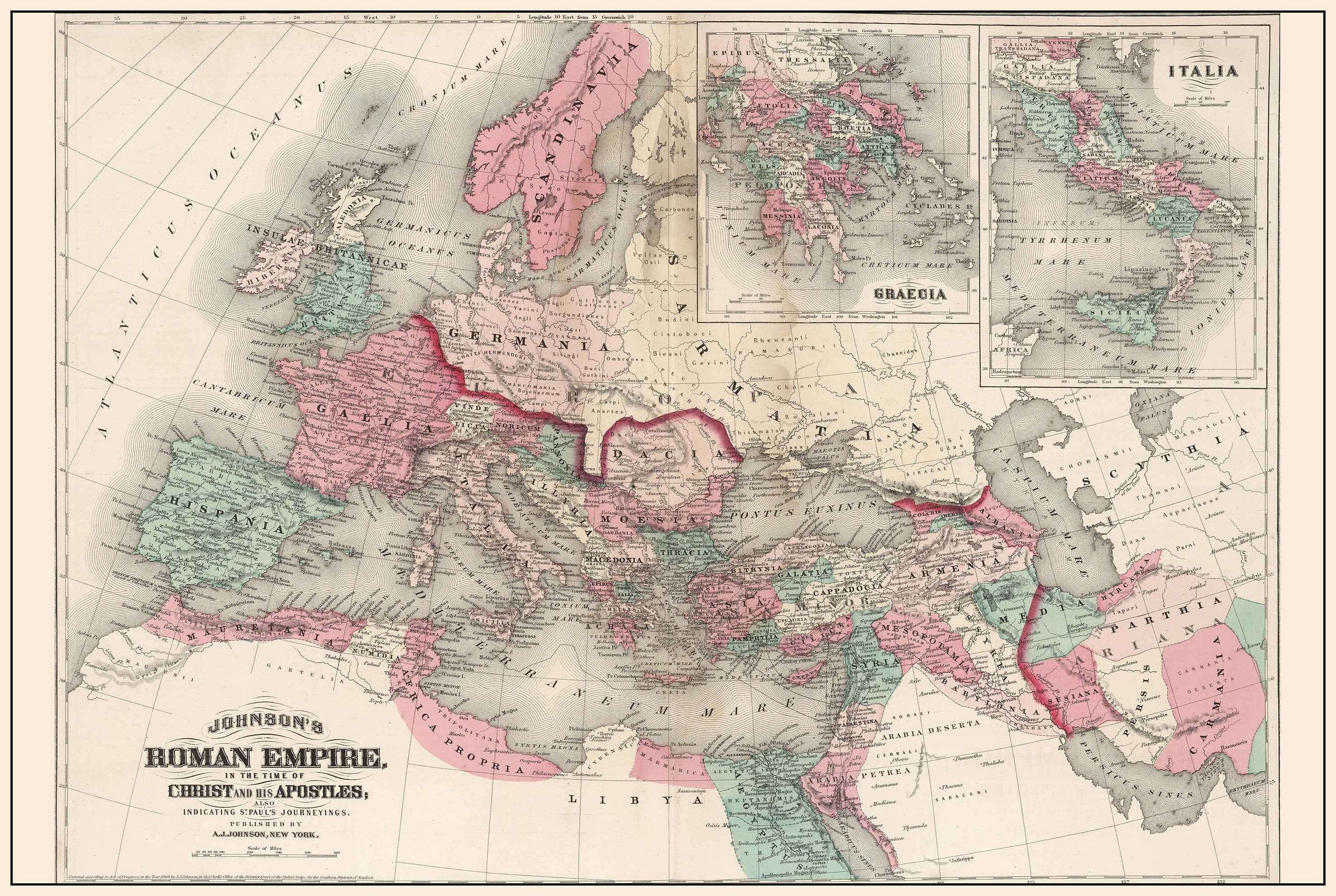 Roman Empire in the time of Christ - Strategy Maps