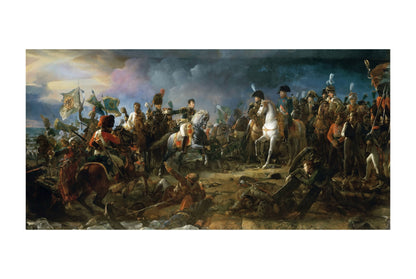 La Bataille d'Austerlitz 1810 - François Gérard - Napoléon Bonaparte et Guerres Napoléoniennes - Affiche Peinture Historique