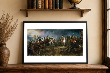 La Bataille d'Austerlitz 1810 - François Gérard - Napoléon Bonaparte et Guerres Napoléoniennes - Affiche Peinture Historique