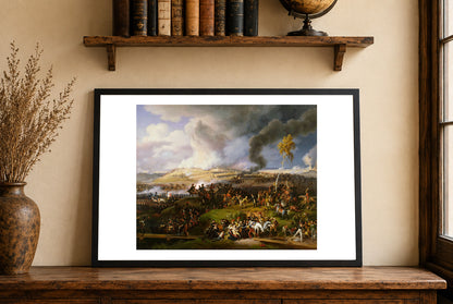 Bitwa pod Borodino 1822 - Louis-François Lejeune - Kampania Napoleona w Rosji - Historyczny Plakat z Obrazem