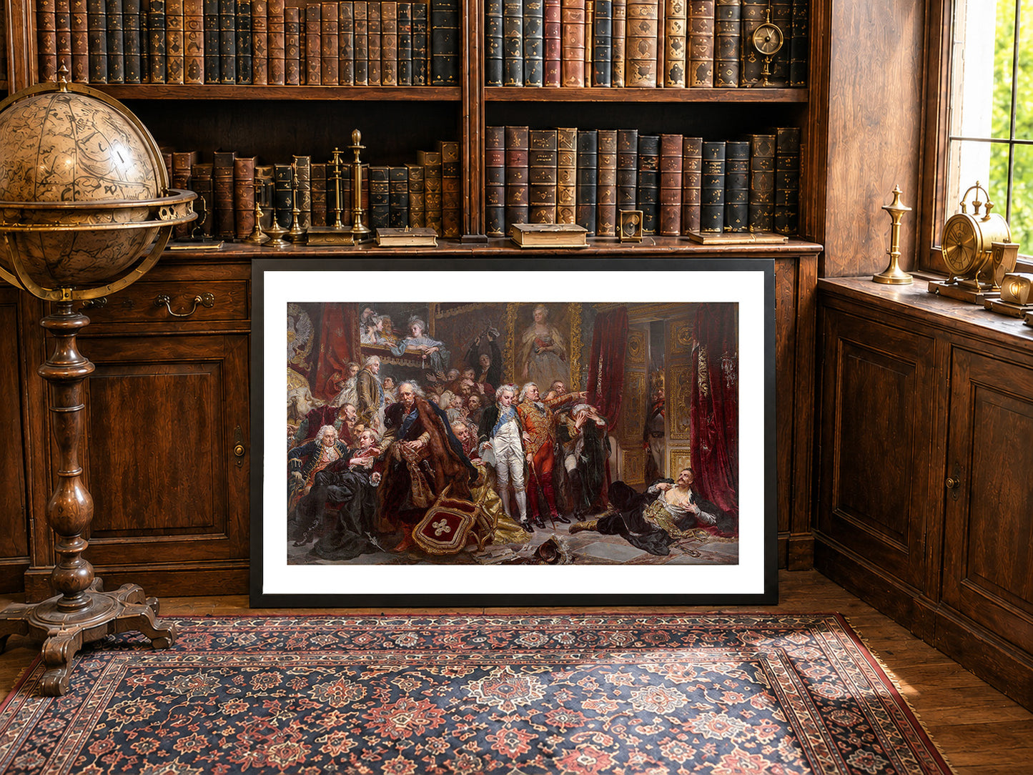 Plakat Rejtan. Upadek Polski – Jan Matejko Historyczna Dekoracja Ścienna Polski