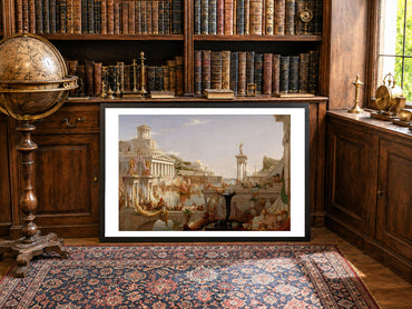 Plakat The Course of Empire: Consummation - Thomas Cole Klasyczna Dekoracja Ścienna Imperium