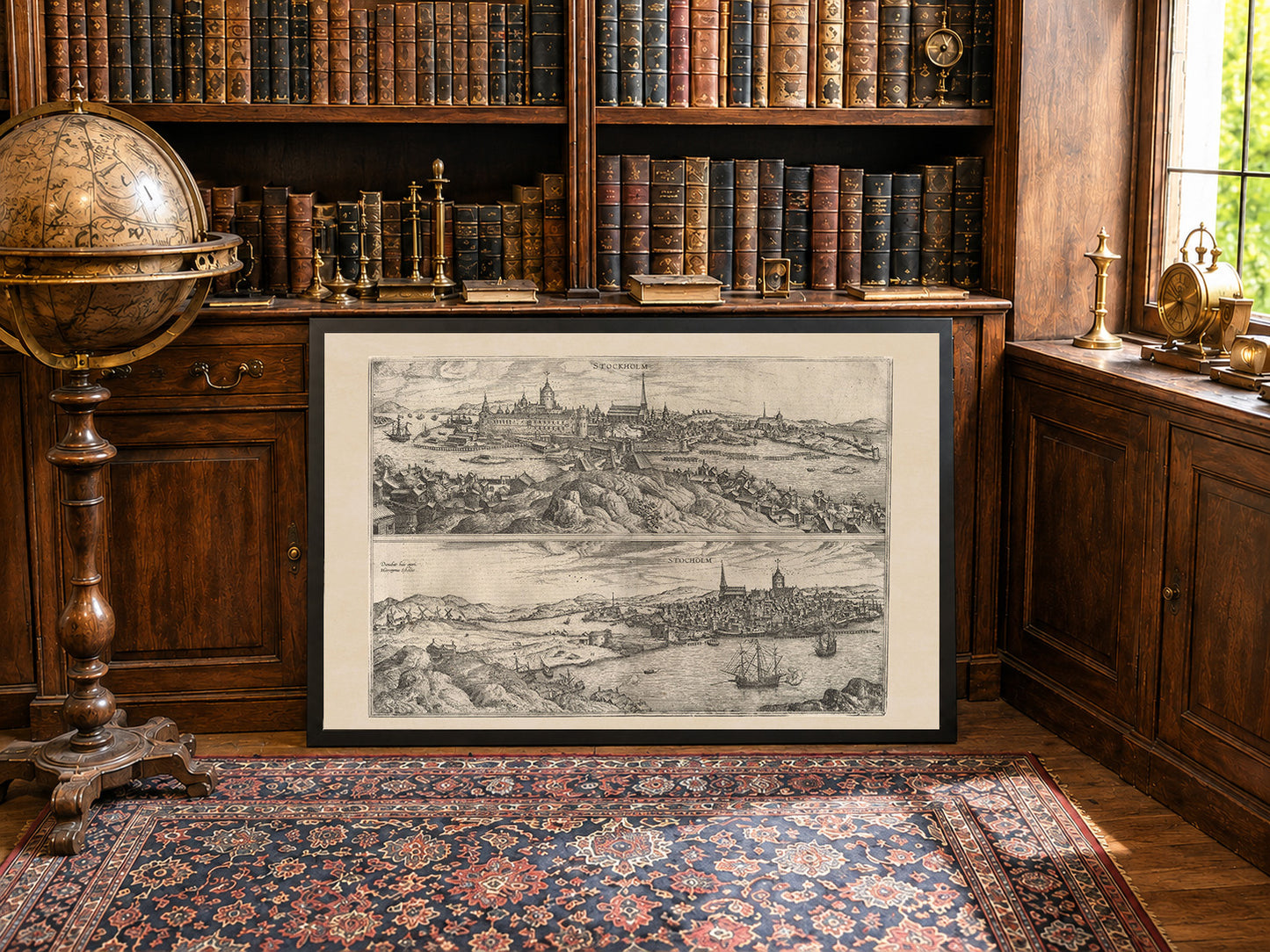 Stockholm 1588 Map Print - Braun & Hogenberg ‘Civitates Orbis Terrarum’